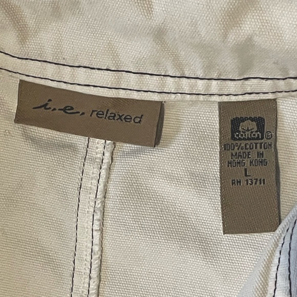 i. e. relaxed Sz L Denim Jacket - Picture 8 of 11